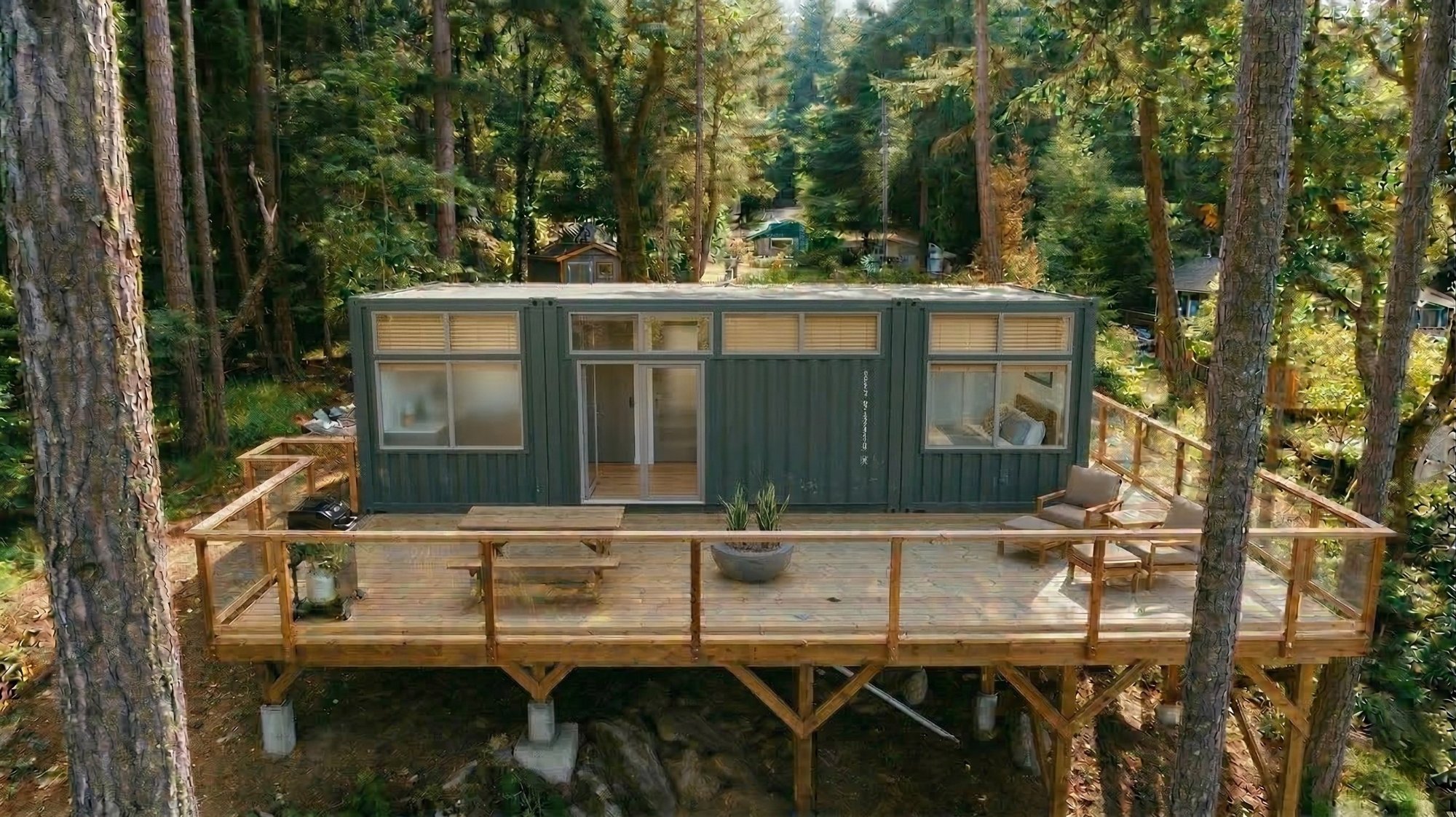 Designer Home — rural cabin install