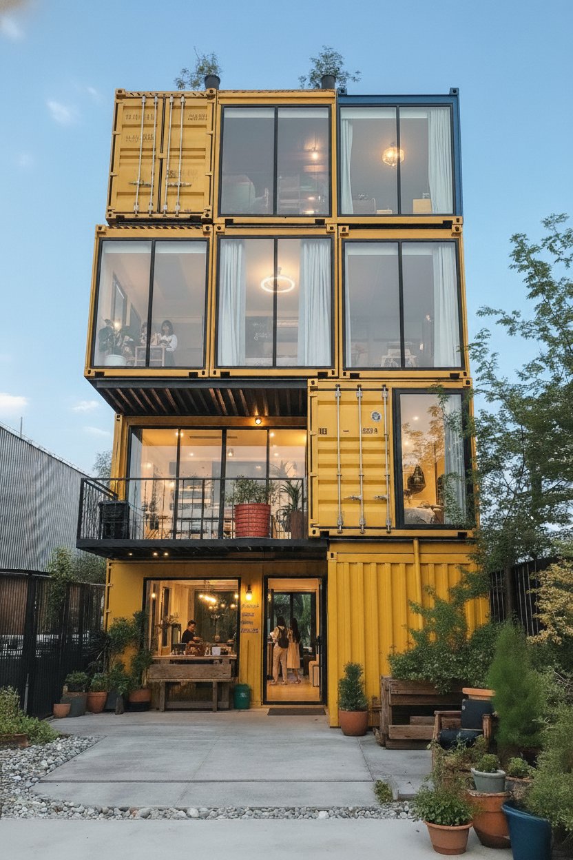 Designer Home — stacked configuration